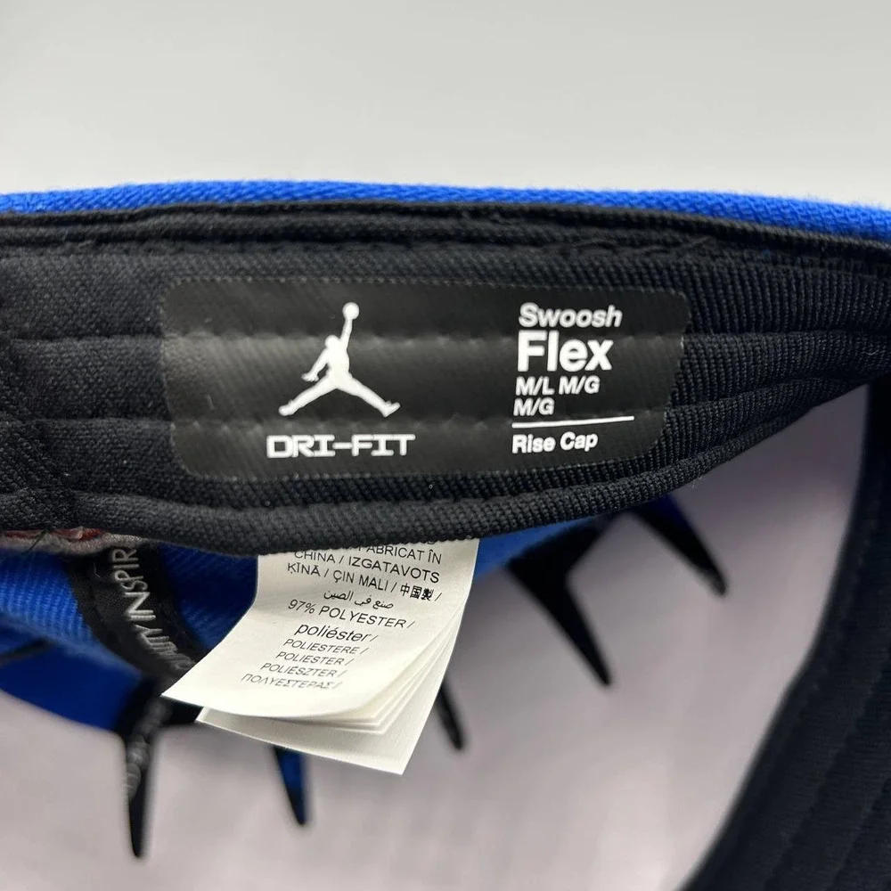 Florida Gators x Air Jordan Rise Hat Men M-L Dri-Fit‎ Jumpman Stretch Fitted New
